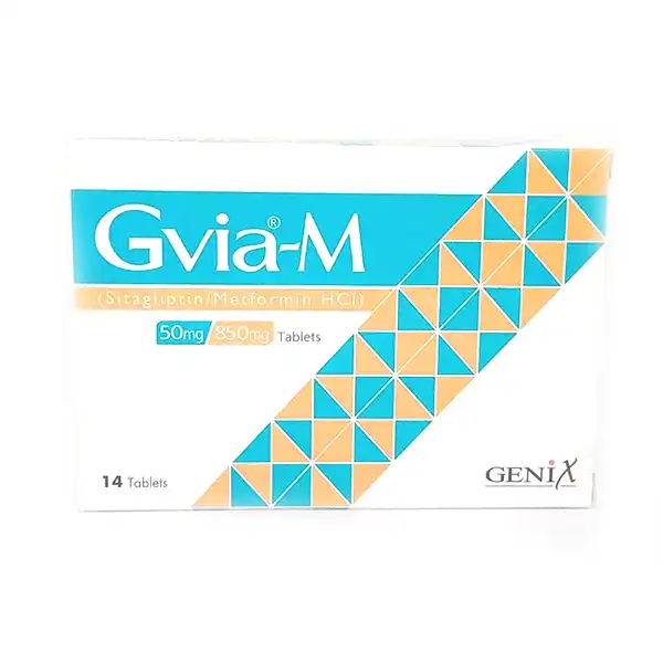 Gvia-m 50/850mg Tablets 14s